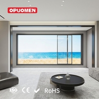 Persianas Aislantes de Doble Vidrio Personalizadas, Ventanas Corredizas de Aluminio con Aislamiento Térmico para Proyectos de Construcción Residencial