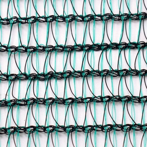 ตาข่ายบังแดด HDPE สีดำเขียว แบบเส้นเดี่ยว 80/120GSM ป้องกันรังสียูวี สำหรับฟาร์มในอเมริกาใต้ - Product Image 3