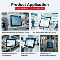 Panel PC Industrial KEINONE de 21.5 Pulgadas con Pantalla Táctil Capacitiva para Monitoreo de Máquinas MES en Fábricas Inteligentes Interiores con Sistema Operativo Android