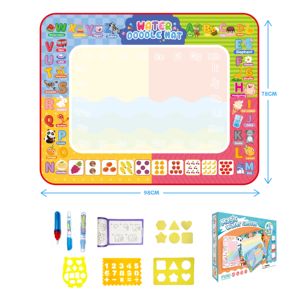 Di alta qualità Extra Large colore magico ripetitivo Graffiti pittura ad acqua tappeto carta tavolo da disegno per bambini scatola giocattolo per - Product Image 2