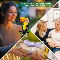 Nouvelle conception brevetée petits yeux LED rotatifs 360 effet clignotant réaliste simulé lumières de pelouse de jardin solaire