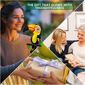 Nouvelle conception brevetée petits yeux LED rotatifs 360 effet clignotant réaliste simulé lumières de pelouse de jardin solaire - Product Image 4