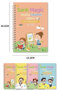 Werbe geschenk Benutzer definiertes Logo Magic Practice Book für Kinder, die Kalligraphie-Handschrift verfolgen Sank Book Practice Copybook - Product Image 3