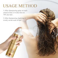 Spray hydratant nourrissant pour cheveux avec logo personnalisé