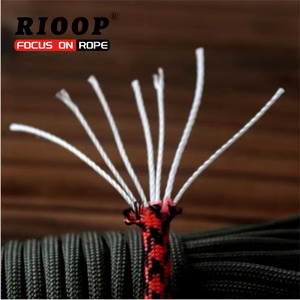 Rioop 32 sợi bện dây thừng 7 sợi bên trong lõi 100% nylon bện dây 15m 30m Hank 5mm Đường kính 3/16 Paracord Dây - Product Image 4