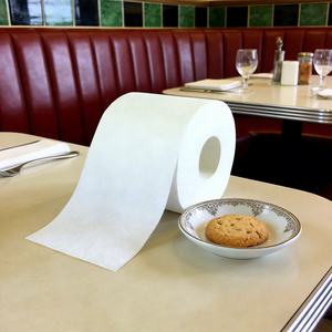 Papel Higiénico en Rollo, Precio Bajo, Venta al por Mayor, Muestra Gratis, Papel Higiénico Impreso de 3 Capas, 98g - Product Image 1