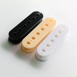Benutzer definiertes PC-Material Schwarz Humbucker Gitarren Pickup Bobbin In Weiß Cremefarben für den Großhandel