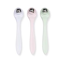 Rouleau de massage rafraîchissant, bâton de massage rotatif à 360 degrés, rouleau facial, lifting du visage, masseur pour les yeux, rouleau facial