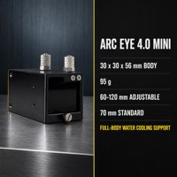 Caméra de surveillance du processus de soudage Arc Eye 4.0 Mini, caméra de vision de soudage en temps réel, caméra BNC compacte refroidie par eau