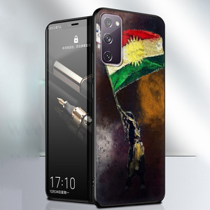 Flag Kurdistan custodia per telefono per <span class=keywords><strong>Samsung</strong></span> <span class=keywords><strong>Galaxy</strong></span> S22 S21 Ultra S20 FE 5G S10 S9 Plus S10E S8 Note <span class=keywords><strong>20</strong></span> 10 Lite <span class=keywords><strong>Cover</strong></span> in Silicone nero - Product Image 2