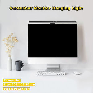 Computer Monitor Lamp LED ABS <b>Touch</b> Control 3 Color Modes USB Powered Task Lamp for Office Use - Product Image 2