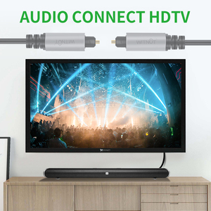 Witnoyer — câble Audio numérique Toslink, Fiber <span class=keywords><strong>optique</strong></span> <span class=keywords><strong>SPDIF</strong></span>, câble de télévision numérique, pour amplificateur de haut-parleur DVD, PS4 - Product Image 3
