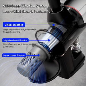 4-in-1 Cordless Handheld USB Vacuum Cleaner High-Power Wet/Dry <strong>Cleaning</strong>/<strong>Mopping</strong>/Blowing/Extraction Multi-Functional Home Car Use - Product Image 5
