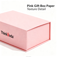 Caja de Regalo Pequeña de Cartón Rígido Biodegradable con Lámina Plateada y Recubrimiento UV, Impresión Offset para Perfumes, Calcetines y Pieles