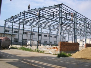 Bâtiment préfabriqué en acier galvanisé de conception moderne, entrepôt, entrepôt de stockage personnel, ateliers de construction, ISO 9001 - Product Image 3