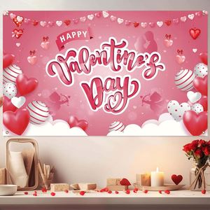 High Quality Custom Affordable Portable Weather Resistant UV Printing Vinyl <b>Banner</b> for Valentine's Day Outdoor/Indoor Display - Product Image 4