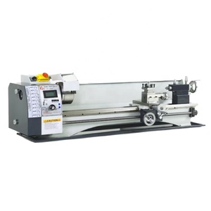 Tour à bois et à métal miniature sans balais 210 900/1100W 8x31 pouces, allongé, pour usage domestique - Product Image 1