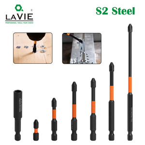 S2 Steel Phillips <b>Screwdriver</b> <b>Bit</b> <b>Set</b> 6 Pcs Magnetic 150Mm Industrial Grade For Electric Drill - Product Image 5