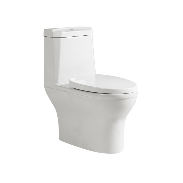 China hotel de WC inodoro de cerámica siphonic taza del CUPC Certificado de piso de baño de agua de inodoro armario