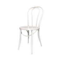Chaise de marine Mandap blanche de Thonet antique en métal bon marché pour l'événement de mariage