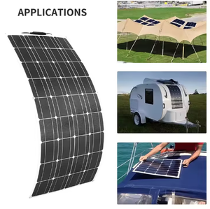 Paneles Solares Flexibles Flagsun Tier 1 de Fábrica, 160W, 22% de Eficiencia, Módulo Fotovoltaico de Película Delgada Portátil para Exteriores, CE/TUV/ISO - Product Image 4