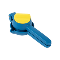 Huishoudelijke Plastic Handmatige Sinaasappel Citroenpers Multifunctionele Handheld Citroenknijper