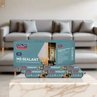 Scellant en silicone polymère MS M88 pour cuisine et salle de bain - Adhérence et flexibilité élevées