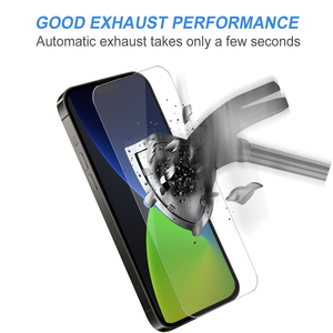 全覆盖丝印保护膜钢化玻璃膜适用于 iPhone XR 11 12 Mini 13 14 Pro 15 Plus 16 Pro Max - Product Image 3