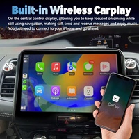 Reproductor Multimedia para Auto de 12.3 Pulgadas con GPS, Navegación, 2DIN, Carplay, DSP, Pantalla Táctil, WiFi Integrado, Android OLED para Serena C27