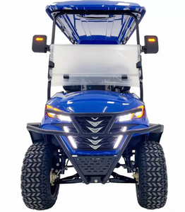 Voiturette de golf électrique 6 places 72V Lithium Blue Vista Style moderne Corps en ABS durable 4 roues - Product Image 2