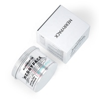 Flacon en aluminium de qualité alimentaire, 250ml, pour pilules d'huile de poisson, capsules de médicaments, emballage, boîte