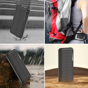 Caricabatterie Solare Impermeabile Intelligente da 10000mAh per Cellulari <span class=keywords><strong>con</strong></span> <span class=keywords><strong>Ricarica</strong></span> Rapida e <span class=keywords><strong>Wireless</strong></span>, Certificato CE FCC per Honor - Product Image 2