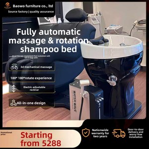 Cama Eléctrica Inteligente para Lavado <span class=keywords><strong>de</strong></span> Cabello con Rotación <span class=keywords><strong>de</strong></span> 180° y Masaje Mecánico 3D - Cama Todo en Uno para Cuidado Capilar y Terapia en Salón - Product Image 6