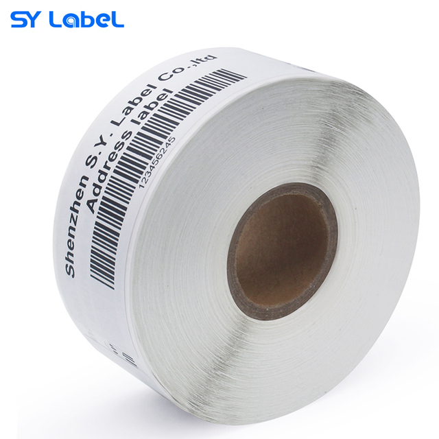 30252 1-1/8" X 3-1/2" X 350 Pcs Barcode Address Labels for DYMO Labelwriter 450 450 Turbo 4XL Printers