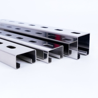 Acier en C en alliage d'aluminium et d'acier inoxydable certifié CE RoHS pour la décoration de sols de villas, épaisseur et taille personnalisables