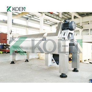 Industriële continue ontladingscentrifuge met hoge doorvoer en horizontale decanter, met CIP-functie (reinigen op plaats) - Product Image 2