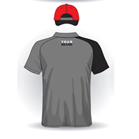 Uniforme de Trabajo Transpirable de Secado Rápido con Logotipo Personalizado, Uniforme de Trabajo para Personal de Comida Rápida, Camiseta Polo y Gorra para Personal de Restaurante