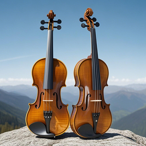 HV01A Fábrica Logotipo personalizado Coleccionista Violín Tono híbrido Venta al por mayor Instrumentos de cuerda profesionales - Product Image 3