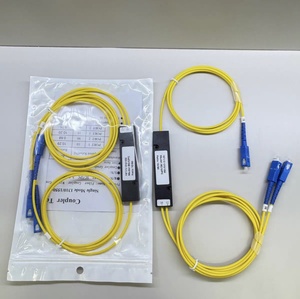 High Quality Single Mode SC UPC 1*2 Optical <b>Splitter</b> 10:90 Split Radio 1m G657A Core Fiber Optic <b>Splitter</b> - Product Image 1