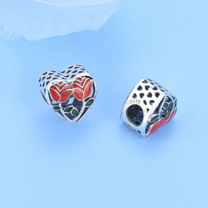 All'ingrosso Spot S925 serie cuore in argento Sterling giorno <span class=keywords><strong>della</strong></span> <span class=keywords><strong>mamma</strong></span> <span class=keywords><strong>gioielli</strong></span> ciondolo ciondolo <span class=keywords><strong>gioielli</strong></span> ciondolo bracciale Charm <span class=keywords><strong>gioielli</strong></span> - Product Image 5