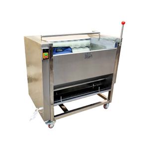 Máquina Automática Eléctrica Comercial para Lavar, Limpiar y Pelar Verduras: Zanahorias, Patatas, Batatas, Raíz de Loto, Ajo y Yuca - Product Image 1