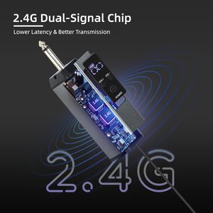 Micrófono Inalámbrico Profesional de 2 Canales para Karaoke, Sistema DSP Portátil con Cancelación de Eco y BT para Cantar - Product Image 3