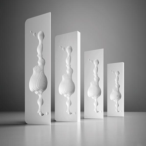 Lavabo autoportant en surface solide couleur personnalisée traditionnelle 1,6 m, écologique, durable, design sculptural, fonction de trempage - Product Image 4