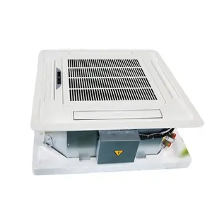 Water Chiller Cassette Fan Coil Unit Ceilling Fancoil Units for Heating Cooling Central Air Conditioner 600 800 Air Flow FCU