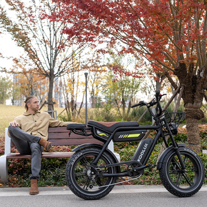 Bicicleta Eléctrica BMX X9 PRO EU para Adultos, Aleación de Aluminio, Motor sin Escobillas, 7 Velocidades, Batería de Litio Dual, Frenos de Disco, Estilo Deportivo, Neumáticos Anchos, para Carga - Product Image 1