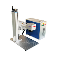 Machine de marquage laser UV 10W 355nm pour métal, refroidie par air, compatible avec les formats DXF/BMP/AI, nouvelle