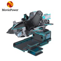 Machine de divertissement 9D, simulateur de vol VR, jeu de tir en réalité virtuelle, simulateur de vol VR 9D à vendre