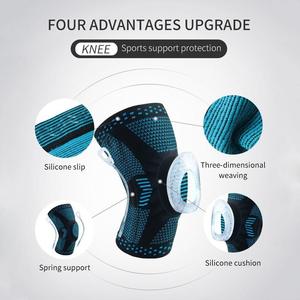 Meilleure genouillère pour hommes et femmes, coudières et genouillères pour la course à pied, le basketball, l'haltérophilie, la salle <span class=keywords><strong>de</strong></span> sport, le sport, soutien du genou - Product Image 2