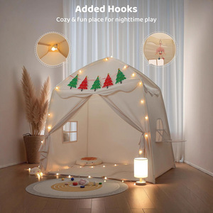Tende per Bambini Natalizie Disponibili, Yurte Mongole da Interno, Tende Gioco per Bambini, Castello Giocattolo per Ragazze, Casa Giocattolo per Base Segreta - Product Image 3
