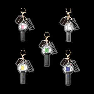 Nouveau porte-clés pendentif en acrylique tendance, motif dessin animé, lampe d'appoint pour concert, accessoire souvenir - Product Image 1